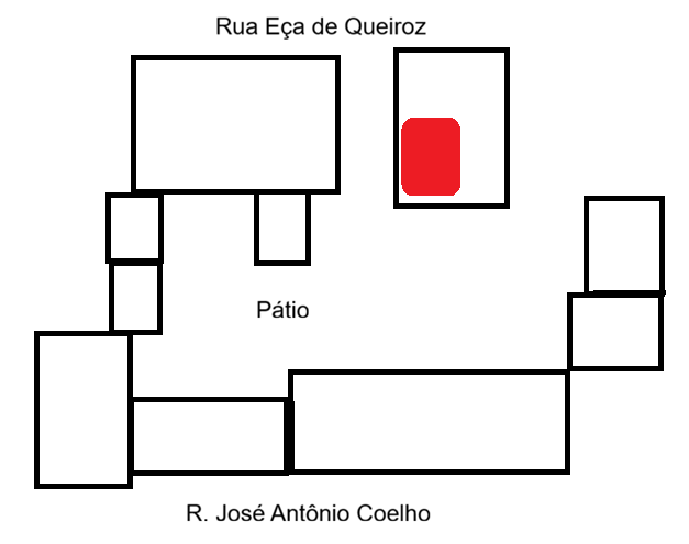 Mapa de localização do itinerário ECC1