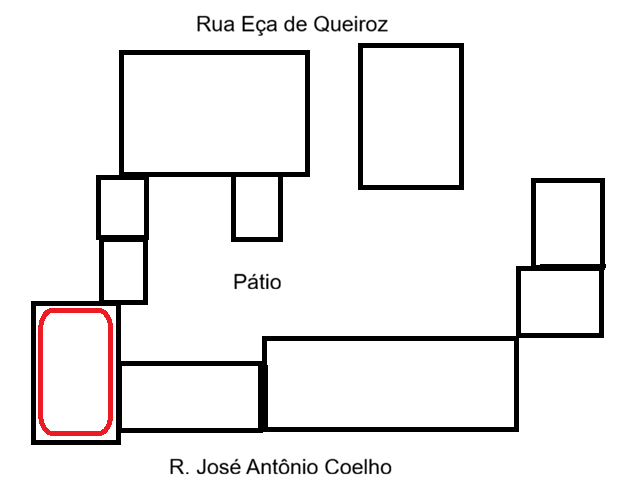 Mapa de localização do itinerário EMA1